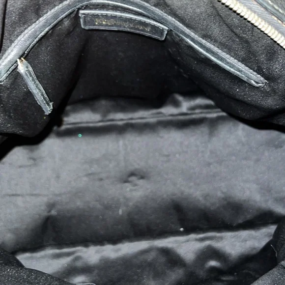 Yves Saint Laurent Black and Gold Satchel with Wallet * PRICE FIRM* - Picture 6 of 16